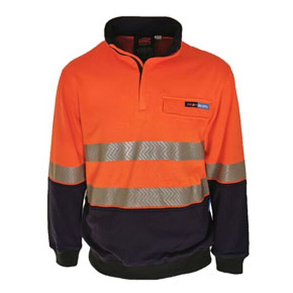 Hi Vis Half Zip FR HRC2 Day and Night Jumper Thumbnail