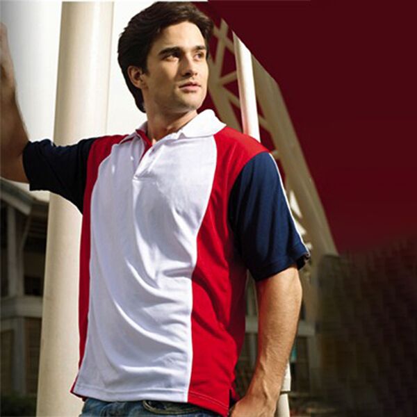 Unisex Adults Breezeway Three Tone Polo Thumbnail