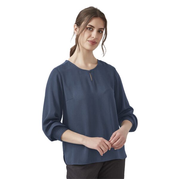 Womens Evelyn Long Sleeve Blouse Thumbnail