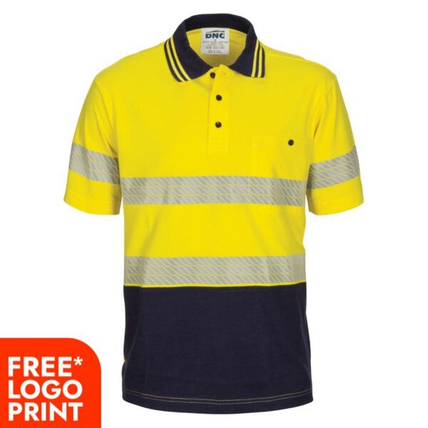 Segment Taped Cotton Jersey Polo Thumbnail