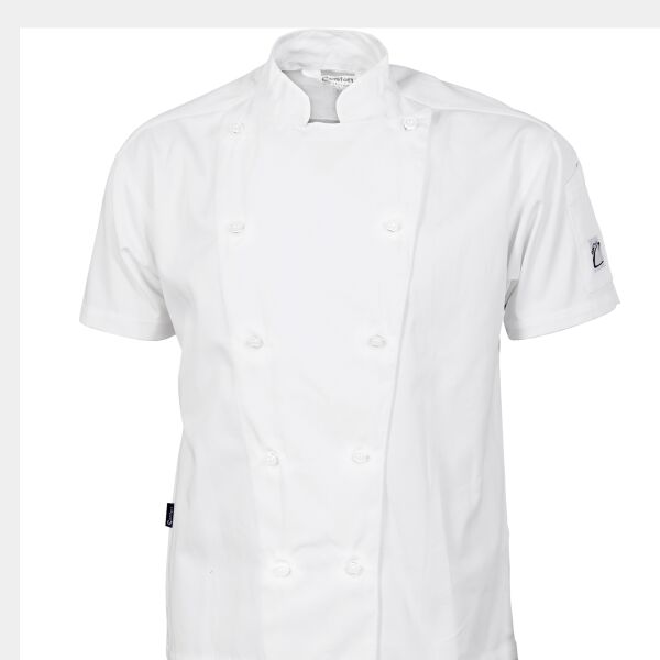 Mens Traditional Chef Jacket Short Sleeve Thumbnail