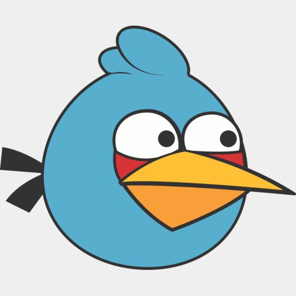 Blue Angry Bird Thumbnail