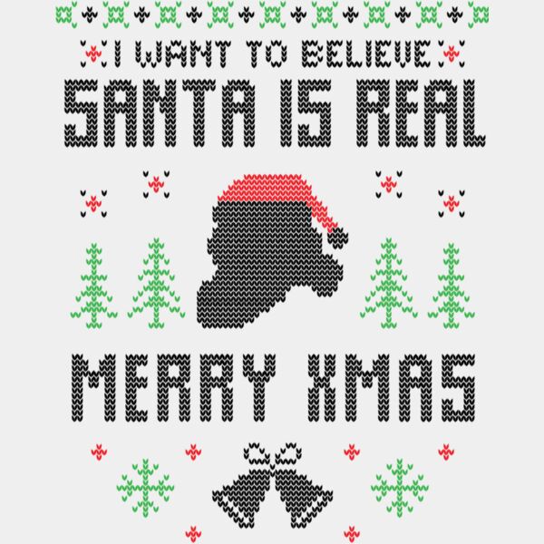 I want believe santa is real Thumbnail